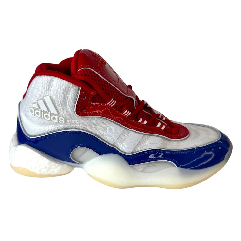 Adidas Crazy BYW Icon 98 Scarlet White Royal EE6879 Men's Shoes Size 10